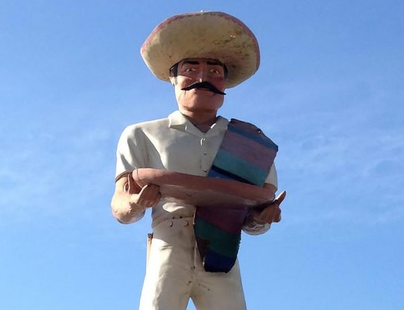 Dodge City Kansas - The La Salsa Muffler Man