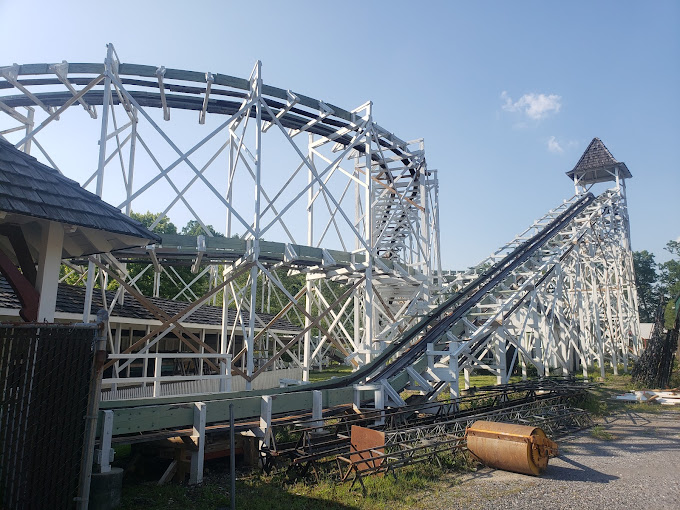 The World's Oldest Roller Coaster in Altoona, PA
