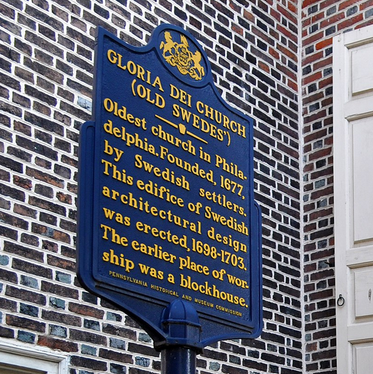 Gloria Dei Chuch Sign