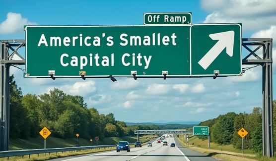 What is America's Tiniest Capital City?
